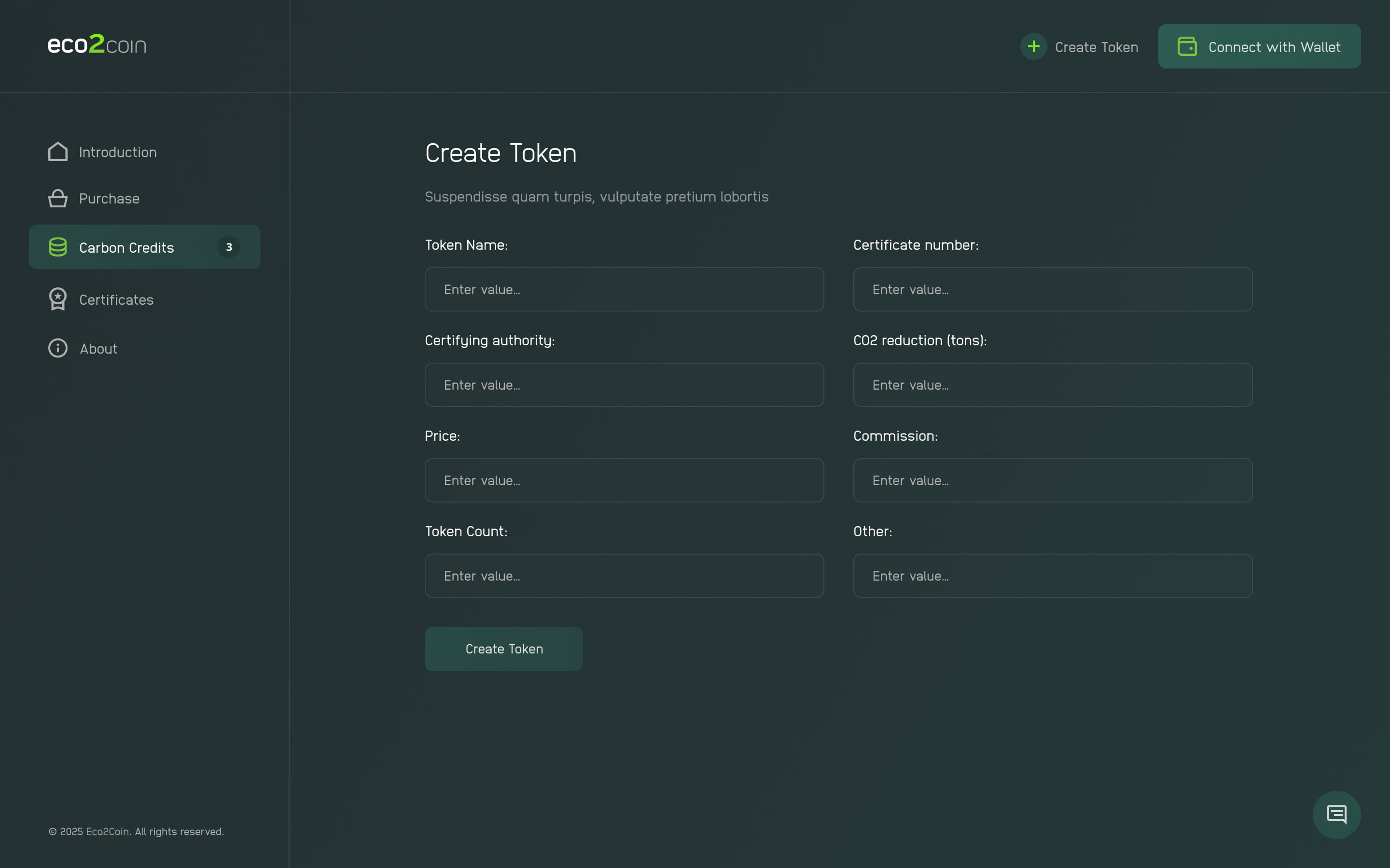 Create Token